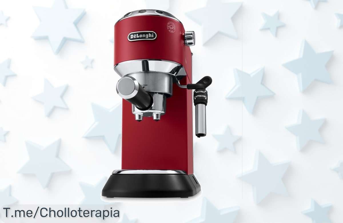 Transforma tus mañanas con espresso gourmet de la De’Longhi Dedica, 15 bares de presión que te harán sentir en Italia. Aprovecha este ofertón limitado y actúa ya.