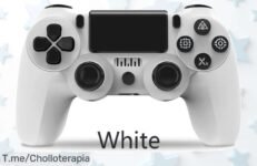 Transforma tus partidas con el mando inalámbrico más épico, compatible con PS4 y PC: ¡siente la vibración alucinante! Aprovecha este ofertón y actúa ya antes de que se agote