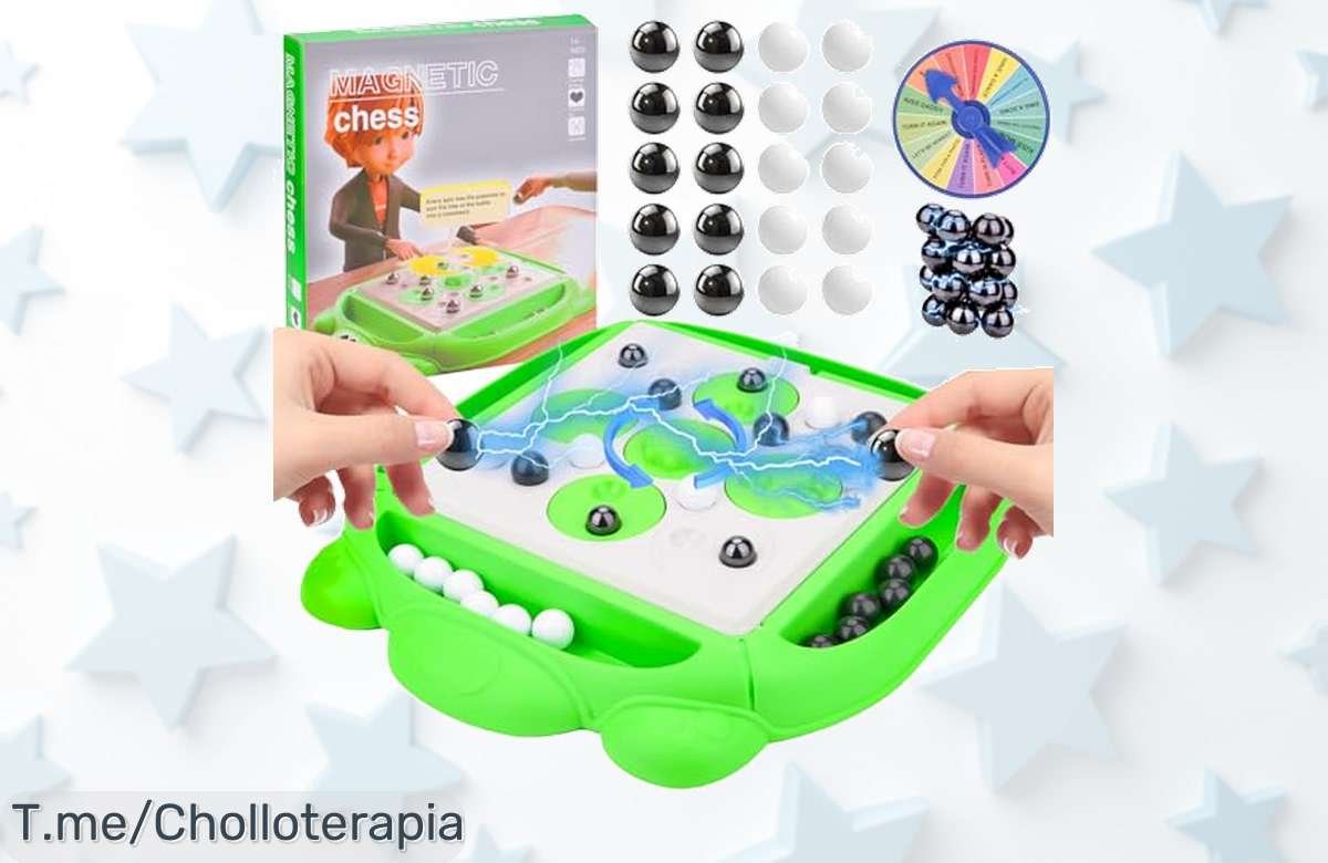 Vibbang Ajedrez Magnético: ¡Super chollo para unir a tu familia y amigos mientras mejoras tu mente! Aprovecha esta oferta limitada antes de que se agote.