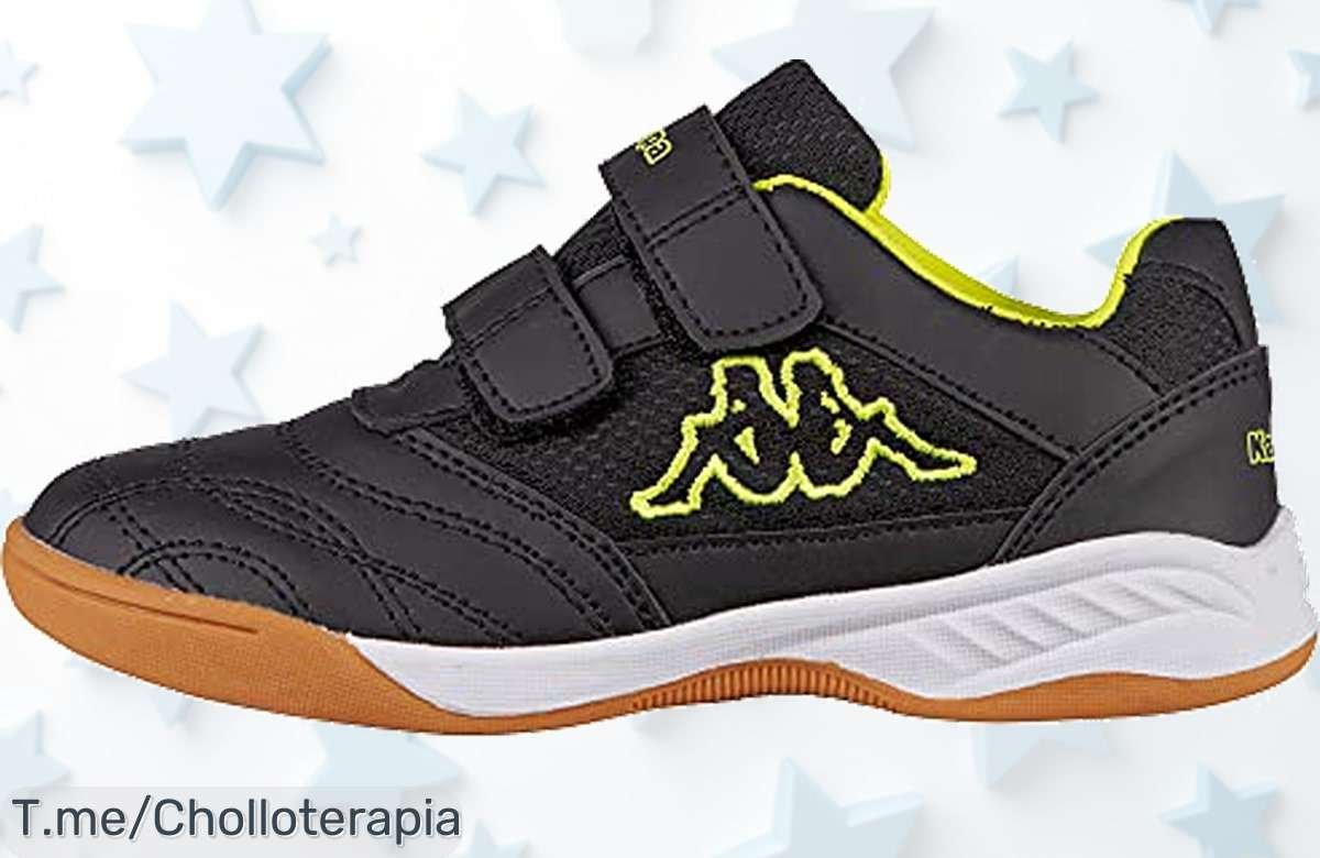 Zapatillas Kappa Kickoff K para niños: comodidad como nunca con estilo increíble a un precio loco, ¡no dejes pasar este super chollo y consigue las tuyas antes que se agoten!