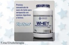 Acelera tu fuerza y transforma tus músculos con Whey Professional 20; ¡super chollo de piñamango que no puedes dejar pasar! Aprovecha esta oferta limitada ahora mismo