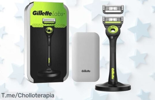 Afeitado perfecto al instante con GilletteLabs: el super chollo que limpia y apura en una sola pasada ¡Oferta limitada, no dejes pasar esta oportunidad única!