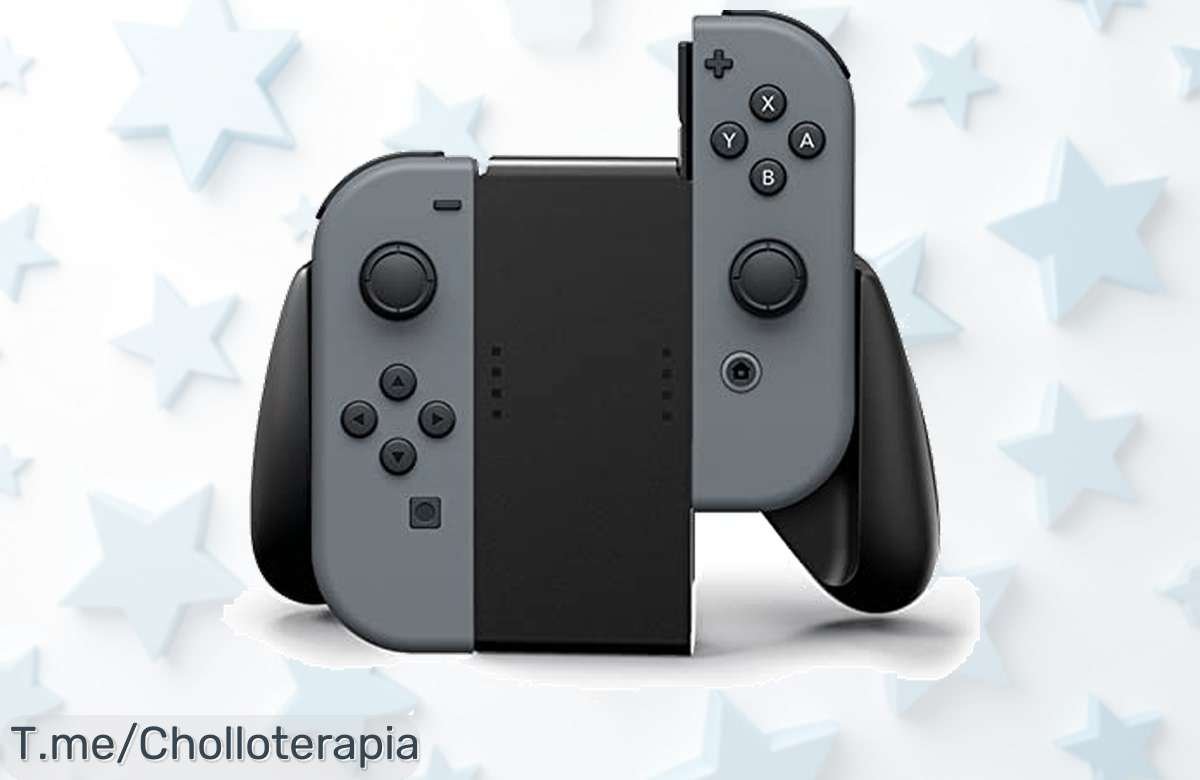 Agarra tu JoyCon de Nintendo Switch y siente la diferencia con su diseño ergonómico. ¡No te pierdas este ofertón único, mejora tus juegos ya antes de que se agote!