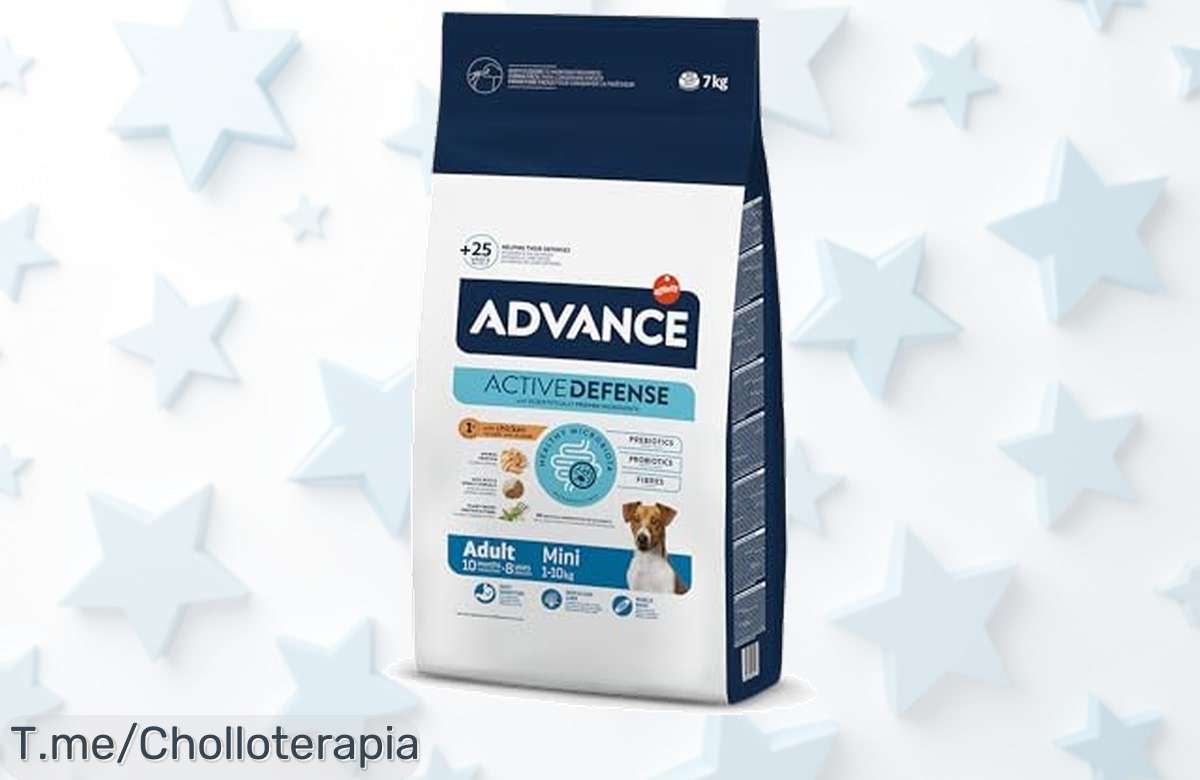 Alimenta a tu perro pequeño con Advance Mini Adult Chicken, ¡super chollo de nutrición perfecta! No te quedes sin este ofertón limitado y compra ahora antes de que se agote.