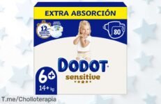 Aprovecha el Ofertón de Pañales Dodot Sensitive Extra, comodidad y protección para tu bebé a precio loco, ¡compra ahora antes de que se acabe esta promoción única!