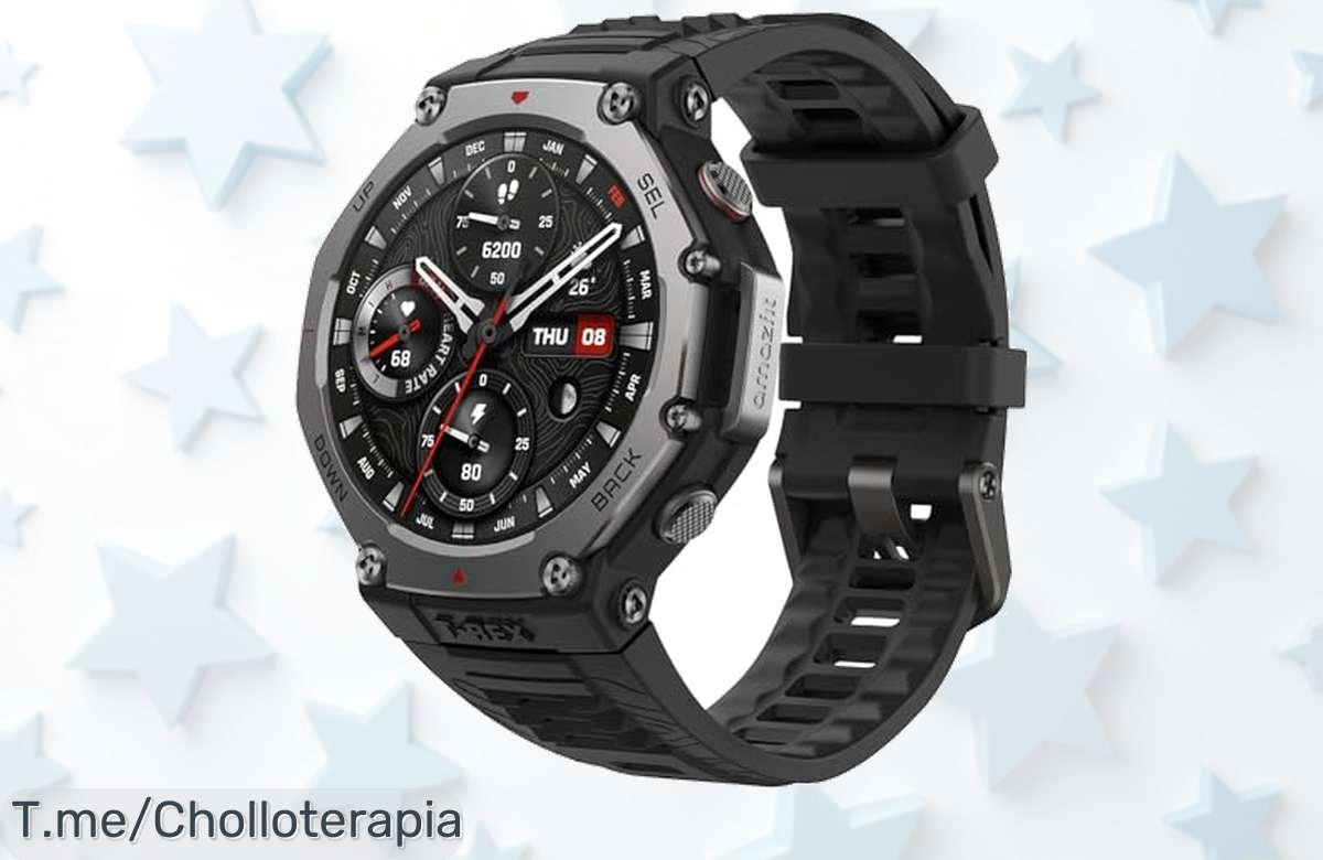 Aprovecha el ofertón: Amazfit TRex 3 con GPS avanzado y más de 170 modos de deporte a un precio loco. ¡No te quedes sin él, compra ya antes que se agote!