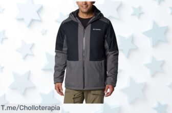 Aprovecha el ofertón de la chaqueta Columbia Slope Style con aislamiento térmico y capucha ajustable, ¡prepárate para enfrentar el frío como un campeón! Compra ahora, quedan pocas