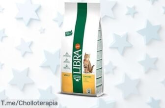 Aprovecha el ofertón de pienso para gato adulto Libra Pollo de 12 kg, con sabor irresistible y energía diaria ¡Compra ahora este super chollo antes que se agote!