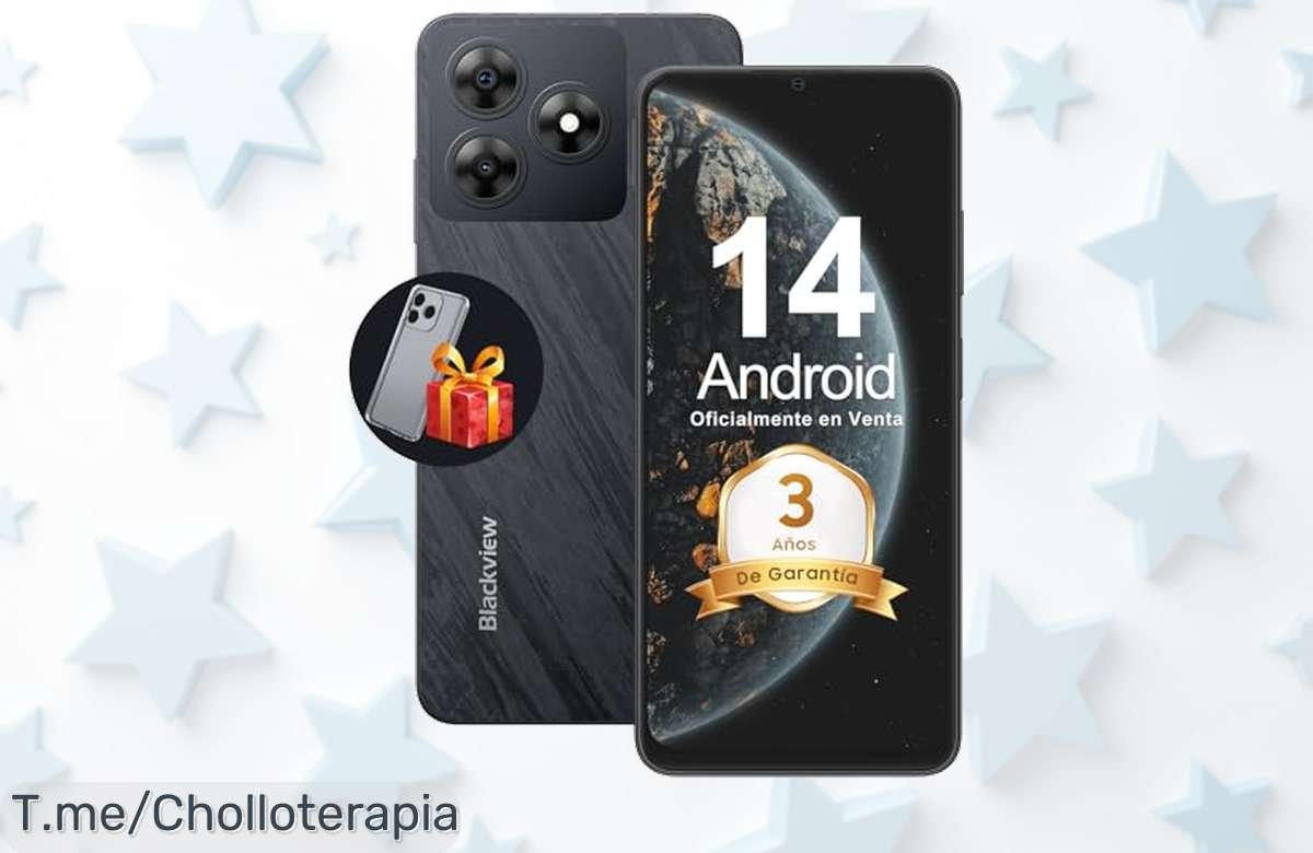 Aprovecha el ofertón del Blackview 2025 Wave 8C: Super chollo con 6GB+64GB, cámara de 13MP y almacenamiento bestial. ¡Compra ya antes que se agote!