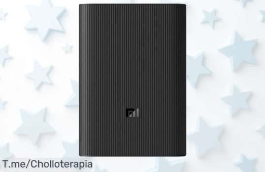 ¡Aprovecha este ofertón del 10000mAh Mi Power Bank 3 Ultra Compact! Carga tus dispositivos donde quieras y nunca te quedes sin energía ¡Compra ahora antes de que se agote esta locura!