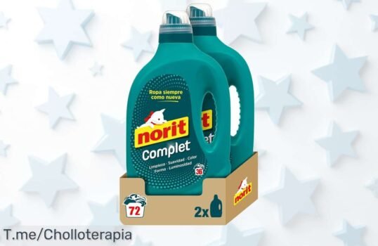 Aprovecha este ofertón en Norit Complet: limpieza profunda y combate manchas difíciles con fórmula hipoalergénica ¡Solo por tiempo limitado, compra ya y sorpréndete!