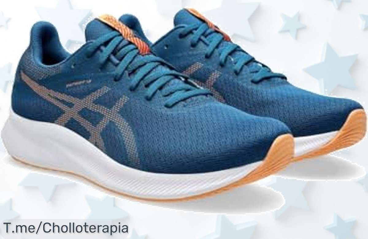 Asics Patriot 13: La sneaker ideal para mantenerte fresco y en acción, ¡con amortiguación mejorada! Aprovecha este super chollo antes de que se agote, corre ahora mismo.