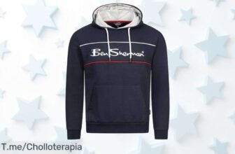 Atrapa el estilo con la Sudadera BEN SHERMAN: un super chollo que hará que todos te miren ¡Compra antes de que se agote y deslumbra con este ofertón!