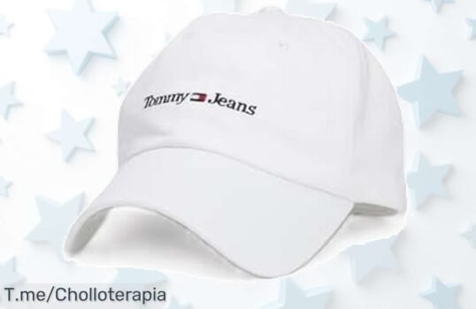 Atrapa el estilo único con la gorra TJM Sport, un chollo increíble que te mantendrá fresco y a la moda ¡Hazte con ella ahora antes de que se acabe esta oferta única!