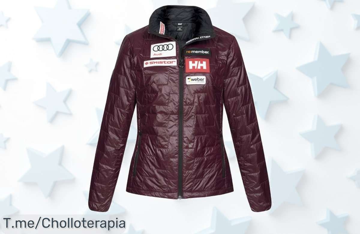 Atrapa el frío con la chaqueta Helly Hansen Lifaloft: super chollo ultra ligera y estilosa. ¡No dejes pasar este ofertón único, corre antes que se agote!