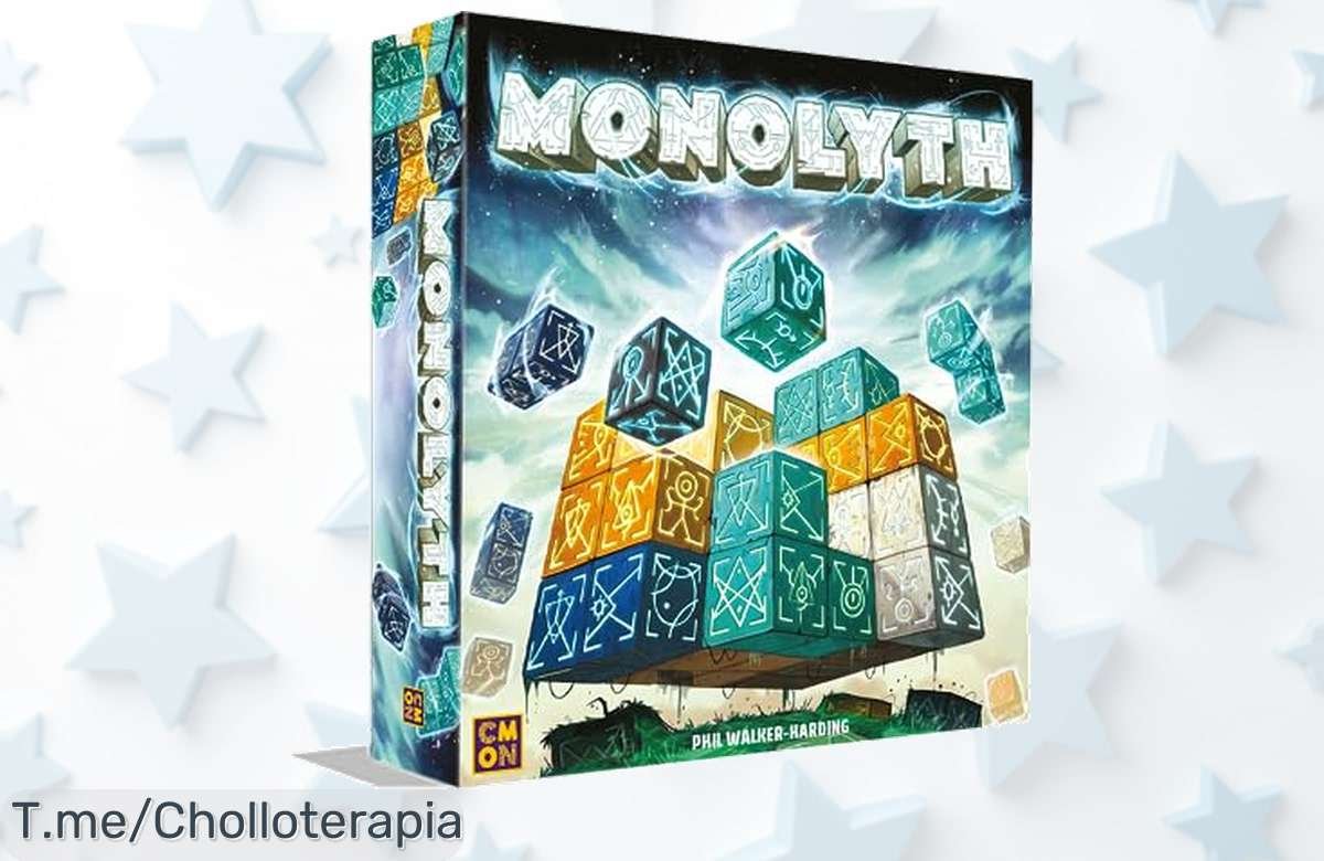 Atrapa el ofertón de Monolyth, el juego que hará volar tu mente en solo 30 minutos y disfruta con amigos. ¡No te lo pierdas, compra ya antes de que se agote!