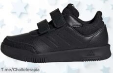 Atrapa el ofertón de las adidas Tensaur Hook And Loop, fáciles de poner y sin marcas en el suelo ¡No te quedes fuera, esta ganga es por tiempo limitado!