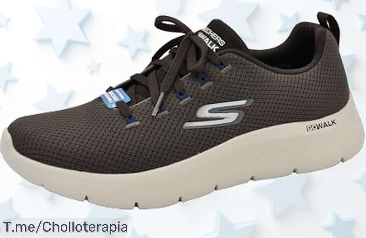Atrapa el ofertón del año con las Skechers Go Walk Flex Vespid, flexibles y fáciles de limpiar. ¡No te quedes sin ellas, añade al carrito antes que se agoten!