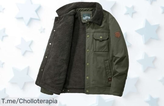 Atrapa el super chollo de esta chaqueta de invierno, abrigo cálido y grueso que te mantendrá abrigado ¡No pierdas tiempo y compra ya antes de que desaparezca!
