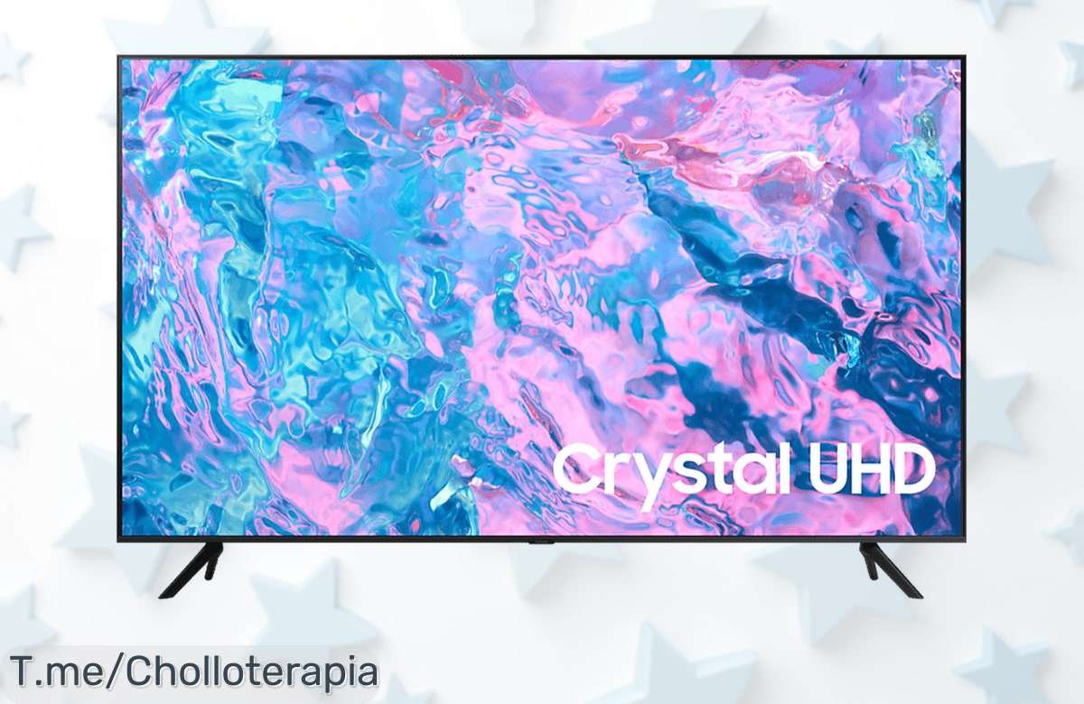 Atrapa el super chollo de la TV LED 50” SAMSUNG con UHD 4K y transforma tus noches de cine en una experiencia visual única, ¡compra ya antes que se acabe esta oferta!