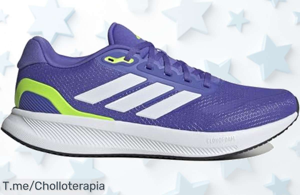 Atrapa el super chollo de zapatillas adidas Runfalcon 5 con plantilla OrthoLite que mantendrá tus pies frescos. ¡No te lo pierdas, compra ya antes de que se acaben!