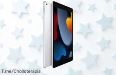 Atrapa el súper chollo del iPad 9ª generación con un diseño elegante y un espacio brutal de hasta 256 GB, ¡No dejes pasar esta oferta limitadísima, decídete ya!