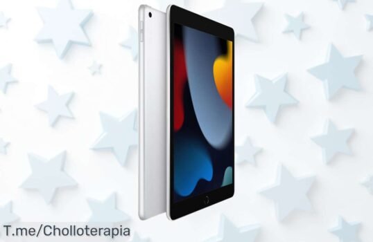 Atrapa el súper chollo del iPad 9ª generación con un diseño elegante y un espacio brutal de hasta 256 GB, ¡No dejes pasar esta oferta limitadísima, decídete ya!