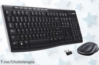 Atrapa este ofertón: Logitech MK270 Combo Inalámbrico que transforma tu escritorio, con 8 teclas multimedia ¡No dejes escapar esta ganga antes de que se agote!