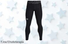 Atrapa este ofertón único: Leggings Under Armour que se ajustan como una segunda piel, con secado rápido y ventilación superior ¡Consíguelo ya antes de que desaparezca!