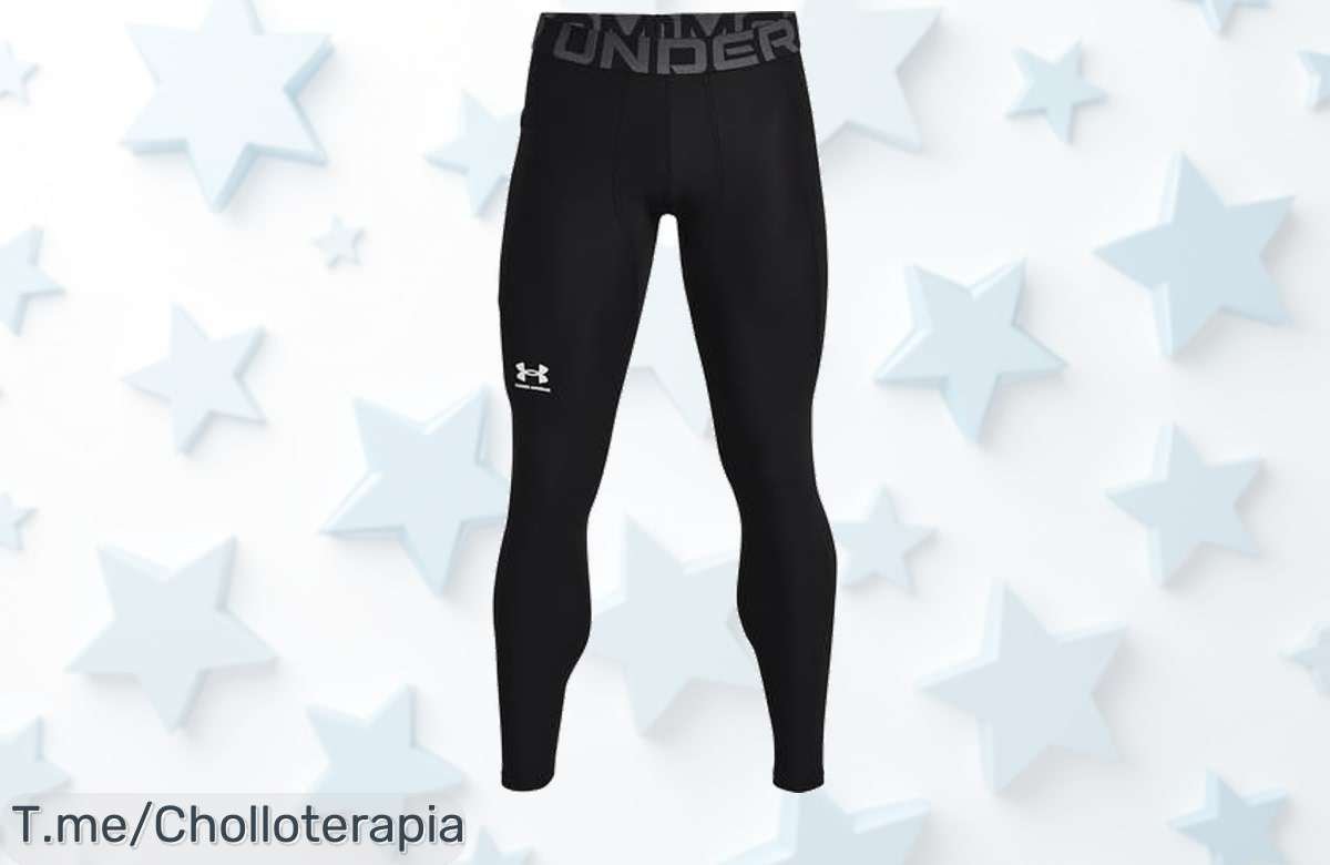 Atrapa este ofertón único: Leggings Under Armour que se ajustan como una segunda piel, con secado rápido y ventilación superior. ¡Consíguelo ya antes de que desaparezca!