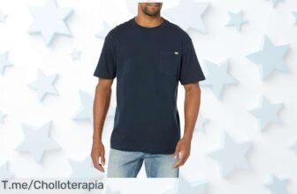 Atrapa estilo con la camiseta Dickies: diseño clásico y logo bordado a un precio loco ¡No dejes pasar este super chollo antes de que se agoten!