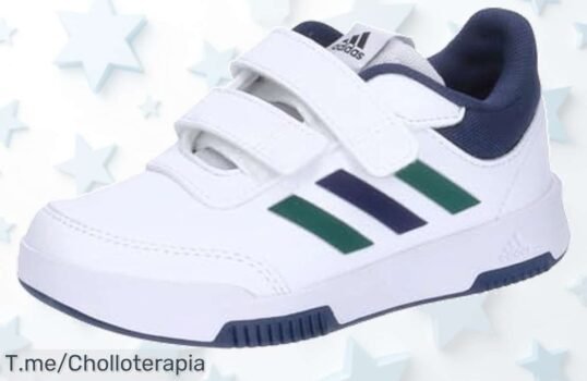 Atrapa la aventura con las adidas Tensaur Hook And Loop, zapatillas de velcro que hacen del calzado un juego ¡Ofertón limitado, compra ya y asegura la diversión!