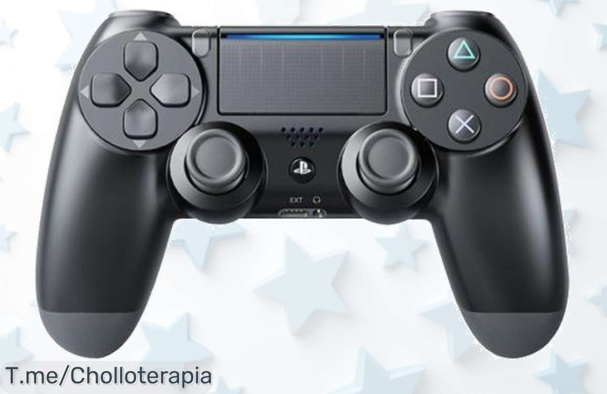 Atrapa la diversión al instante con el Dualshock 4, un controlador inalámbrico que promete horas de juego épico. ¡No te pierdas este ofertón y compra ahora antes de que se agote!