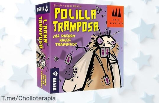 Atrapa la diversión con Polilla Tramposa: un juego de cartas único y emocionante que hará reír a todos ¡No te quedes sin el tuyo, oferta limitada y precio loco!