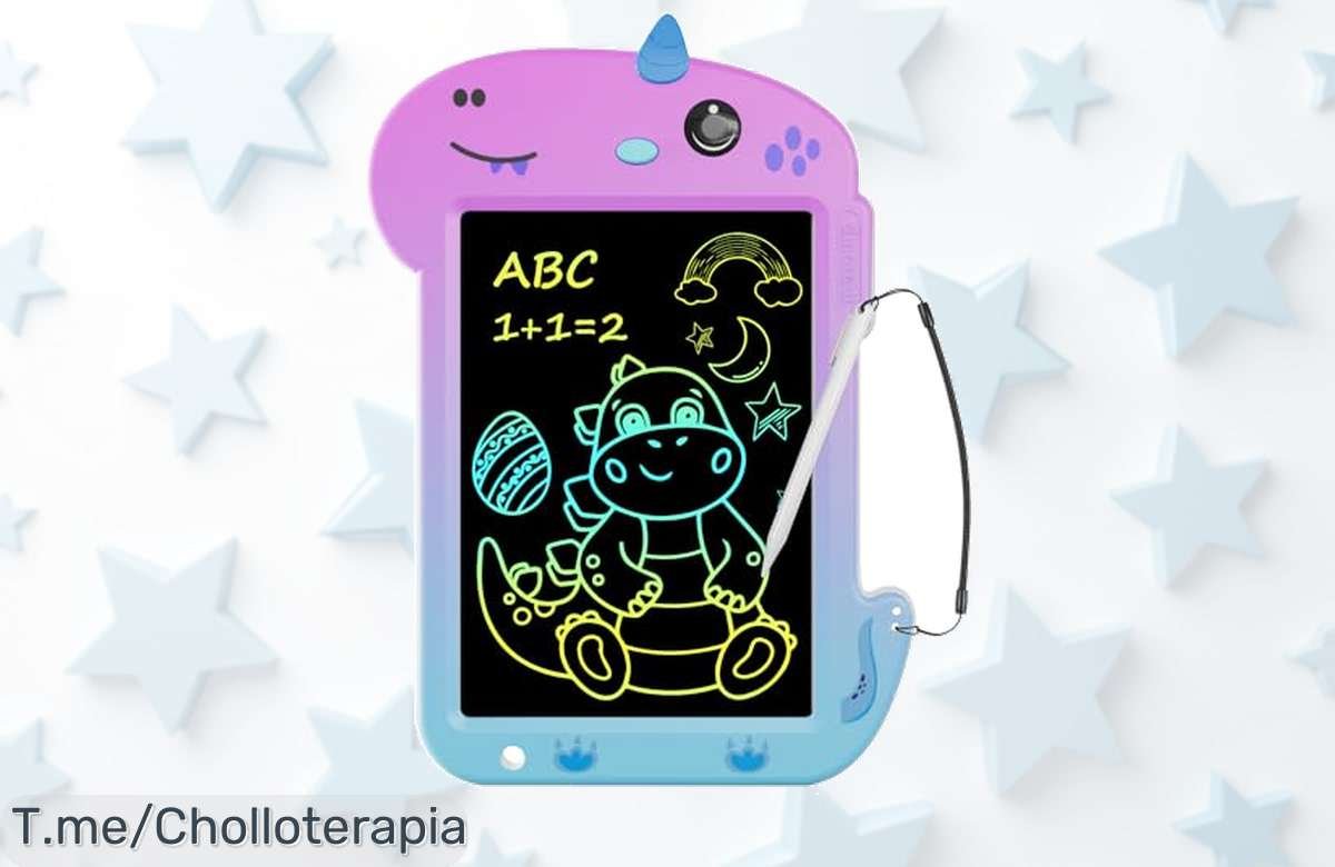 Atrapa la diversión educativa con la Tablet de Escritura LCD Electight, ¡un super chollo para estimular su creatividad antes de que se agote! Compra ya y sorpréndelos.