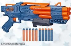Atrapa la emoción con el Nerf Lanzador Elite 20 Ranger PD5, lanza 5 dardos al instante y recarga en acción, ¡aprovecha este descuentazo brutal antes de que se acabe!