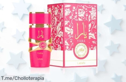 Atrapa la magia de Dubái con Lattafa Yara Candy, el perfume dulce que hará brillar tu estilo ¡Ofertón limitado! No te quedes sin él y compra ya este super chollo