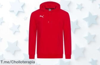 Atrapa la sudadera PUMA teamGOAL al mejor precio loco y mantente abrigado con estilo ¡Este super chollo se agota rápido, no esperes más y compra ya!