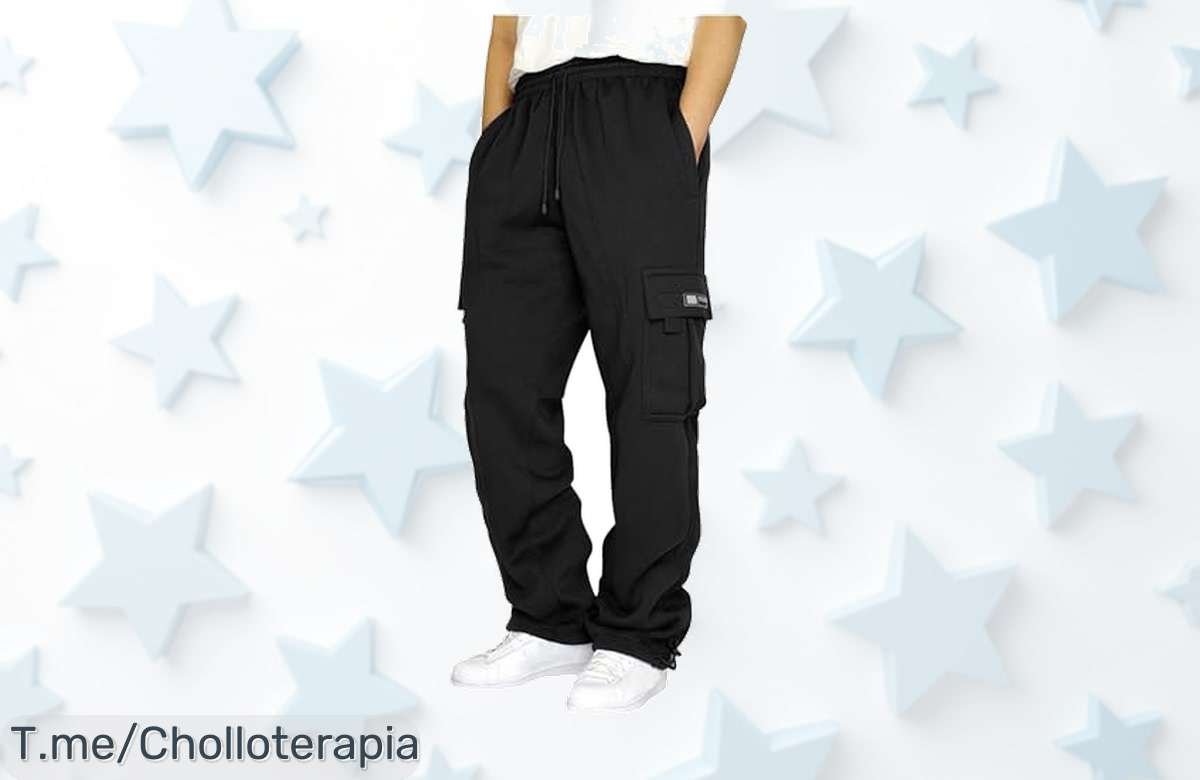Atrapa los pantalones de hombre más chulos del año con un descuentazo brutal y luce con estilo, ¡solo por tiempo limitado! No dejes pasar este ofertón único.
