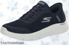 Atrapa miradas y flota en estilo con Skechers Go Walk Flex Grand Entry: ligero, fresco y un descuento brutal ¡No dejes escapar este super chollo limitado hoy mismo!