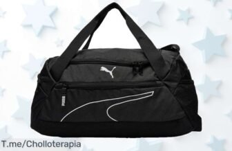 Atrapa tu chollo con el PUMA Fundamentals Sports Bag: ligero, resistente y perfecto para cualquier aventura ¡Oferta limitada que no puedes dejar pasar!