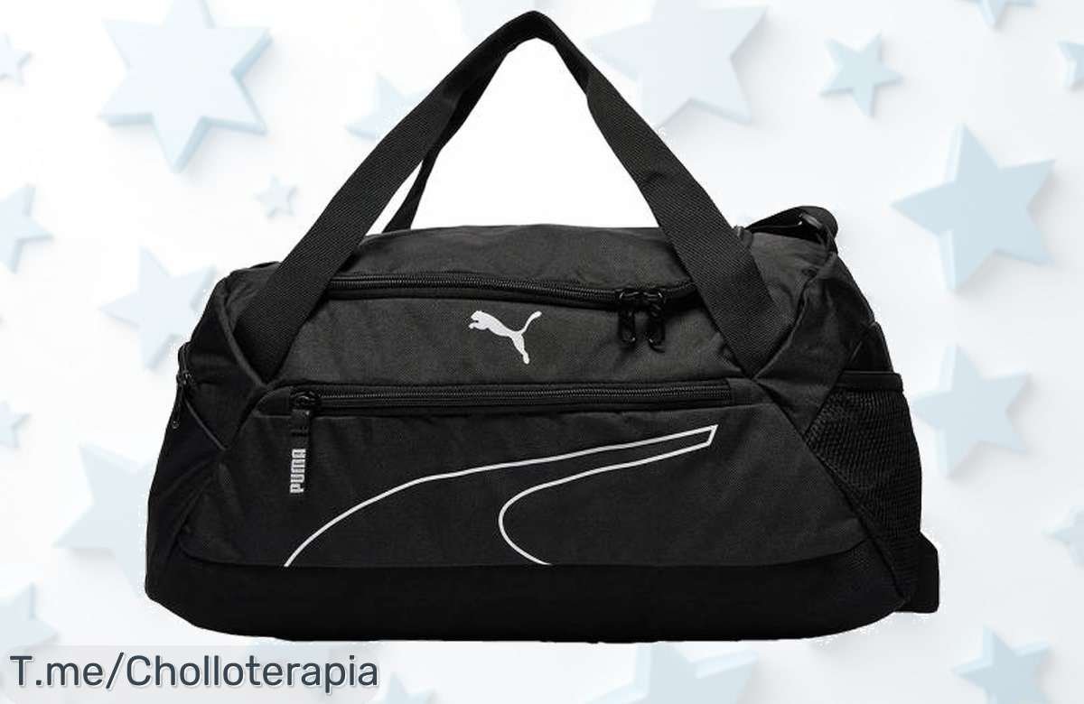Atrapa tu chollo con el PUMA Fundamentals Sports Bag: ligero, resistente y perfecto para cualquier aventura. ¡Oferta limitada que no puedes dejar pasar!