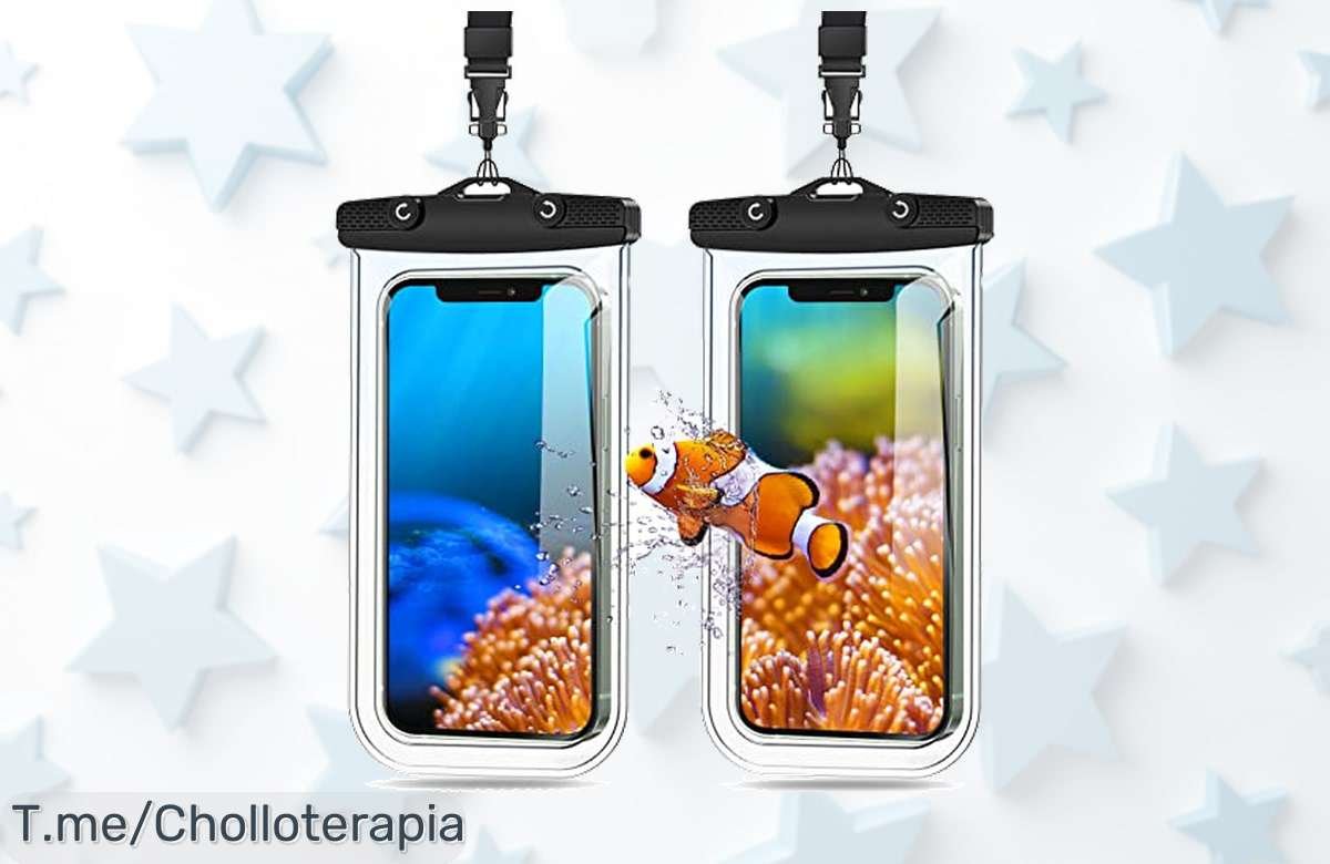 Atrapa tu funda móvil impermeable IPX8 a un precio loco y protege tu smartphone en la playa. ¡Aprovecha este super chollo antes de que se acabe!