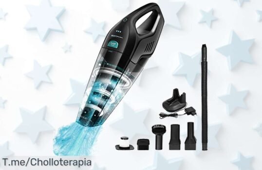 Atrapa tu limpieza con el Cecotec Conga Immortal ExtremeSuction: ¡ofertón nunca visto! Con 25 minutos de succión imbatible, no te quedes sin el tuyo ¡Compra ya!