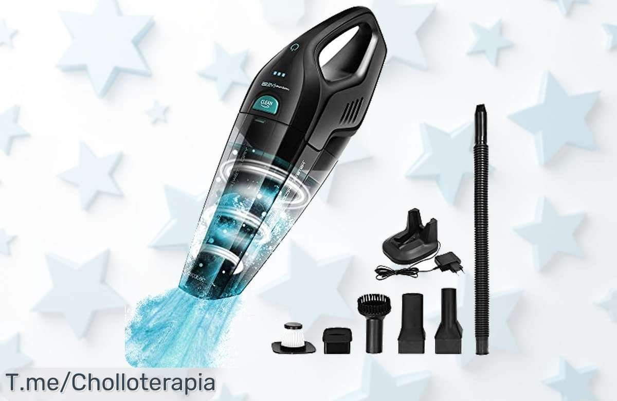 Atrapa tu limpieza con el Cecotec Conga Immortal ExtremeSuction: ¡ofertón nunca visto! Con 25 minutos de succión imbatible, no te quedes sin el tuyo. ¡Compra ya!