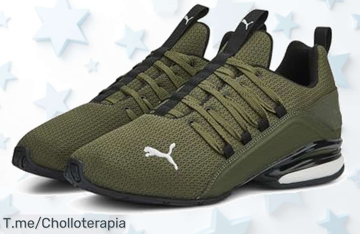Atrapa tu momento con las PUMA Axelion Refresh, super chollo de confort total y estilo que abraza tus pies. ¡Hazte con las tuyas antes de que se agoten!