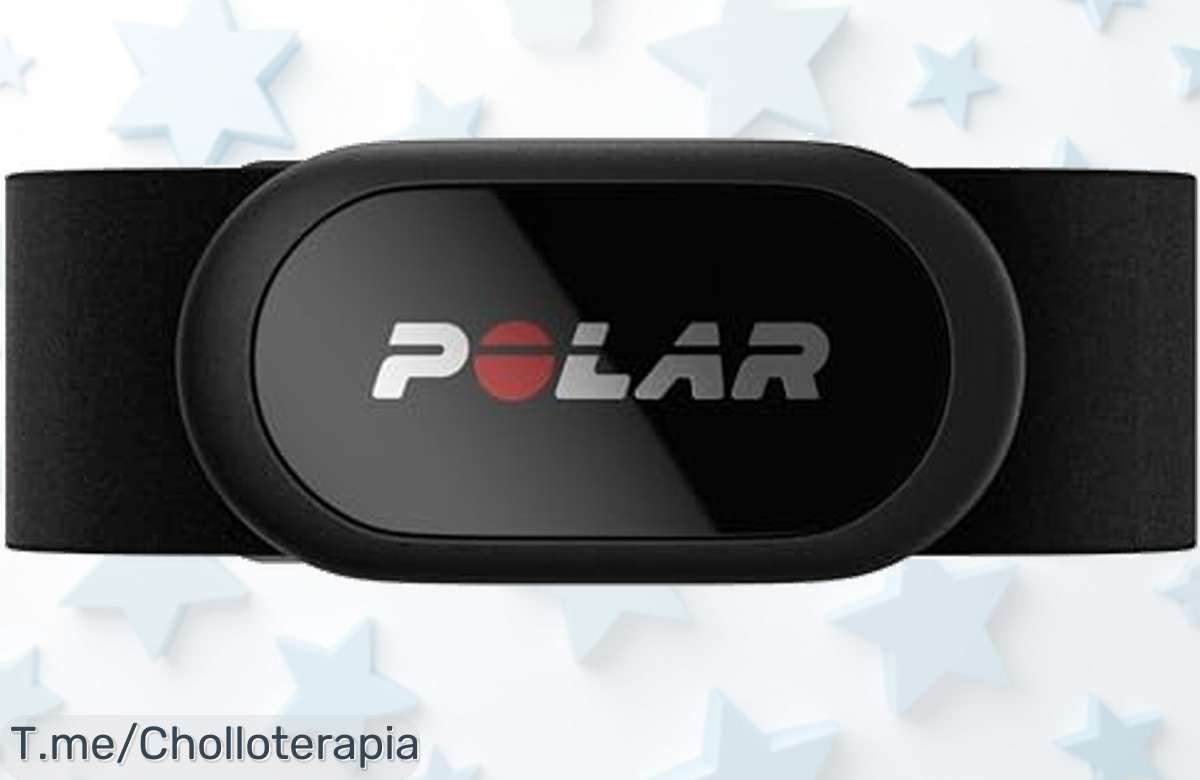 Atrapa tu ritmo con el Polar H10, sensor cardíaco más preciso del mundo. Aprovecha este ofertón limitado y mejora tu entreno ahora mismo antes que se acabe esta oportunidad única.
