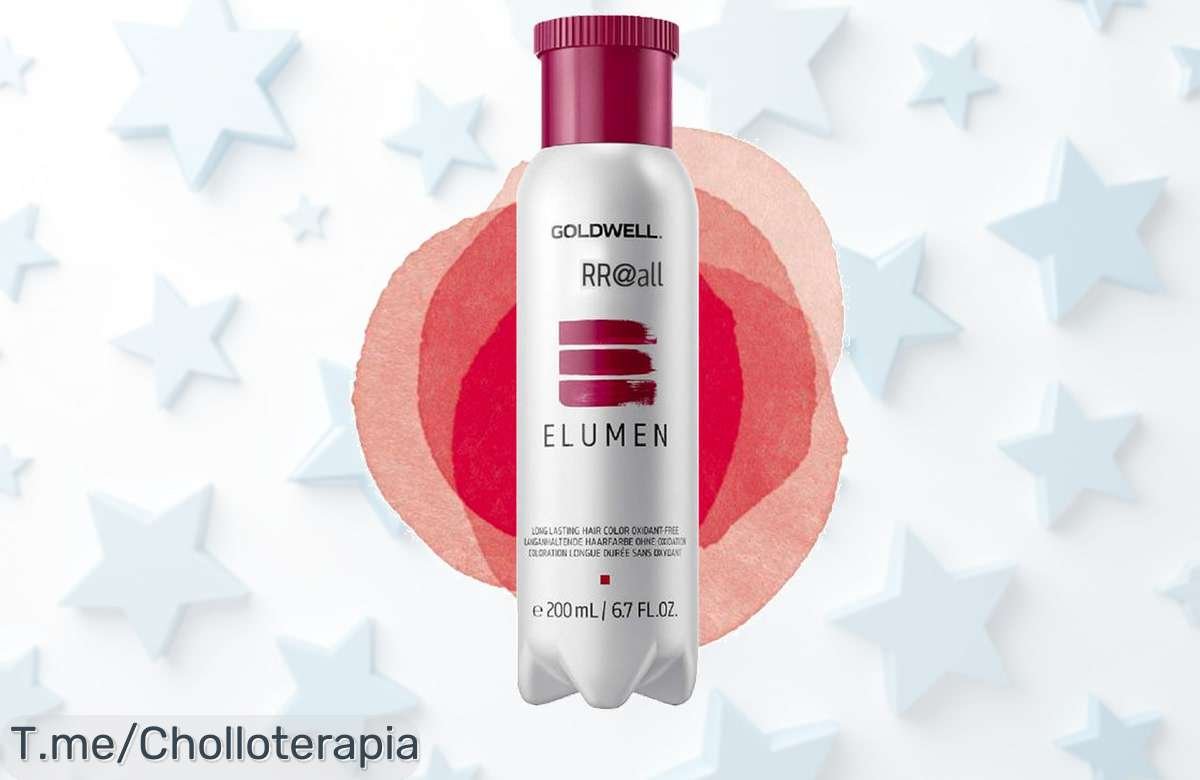 Atrévete a brillar con Goldwell Elumen Pure RR @ ALL Rojo, el color vibrante que todos desean. Super chollo por tiempo limitado, ¡compra ya y transforma tu look!