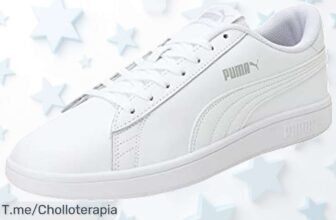 Atrévete a brillar con las PUMA Smash V2 L, el super chollo que esperabas para destacar Suela duradera y estilo versátil solo por tiempo limitado ¡Compra ahora antes de que se agoten!