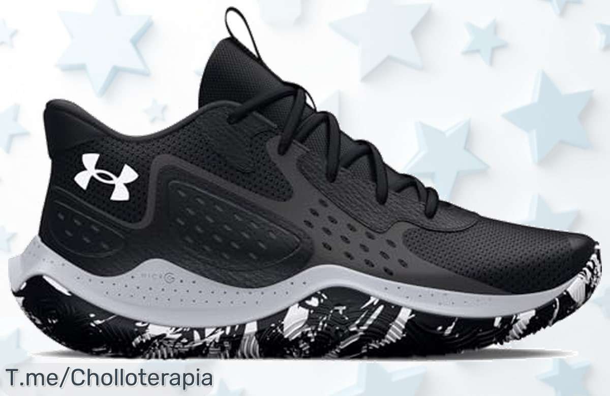 Atrévete a dominar la cancha con las Zapatillas Under Armour UA Jet ’23, agarre brutal y flexibilidad única, ¡aprovecha este super chollo antes de que se acabe!